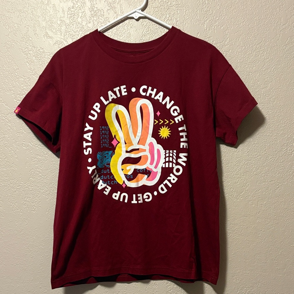 Dutch Bros “Stay Up Late” T-shirt M